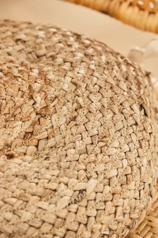 Calma House poduszka na krzesło jutowa 40 x 4 cm URAL.40D.NAT