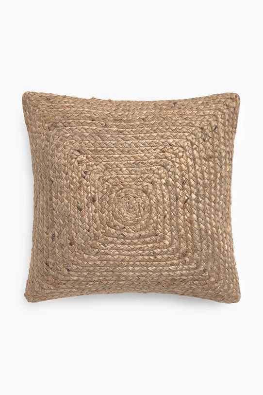 Calma House poszewka na poduszkę dekoracyjna jutowa 45 x 45 cm beżowy URAL.45.NAT