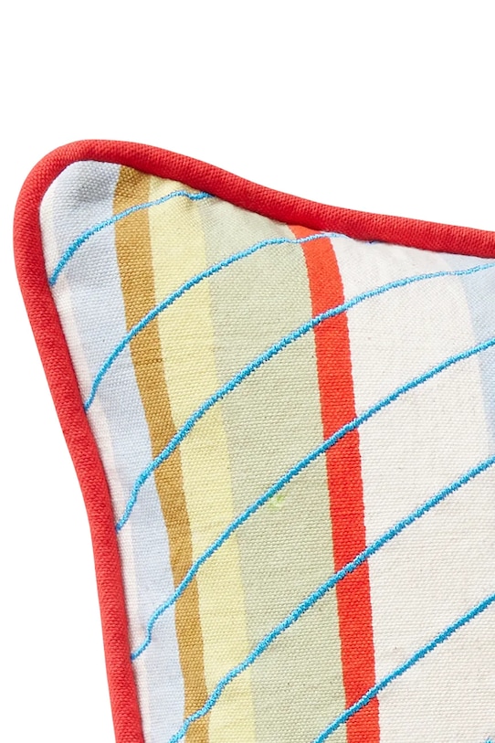 Hübsch poduszka dekoracyjna z materiału tekstylnego 40 x 60 cm 701404 multicolor AA00