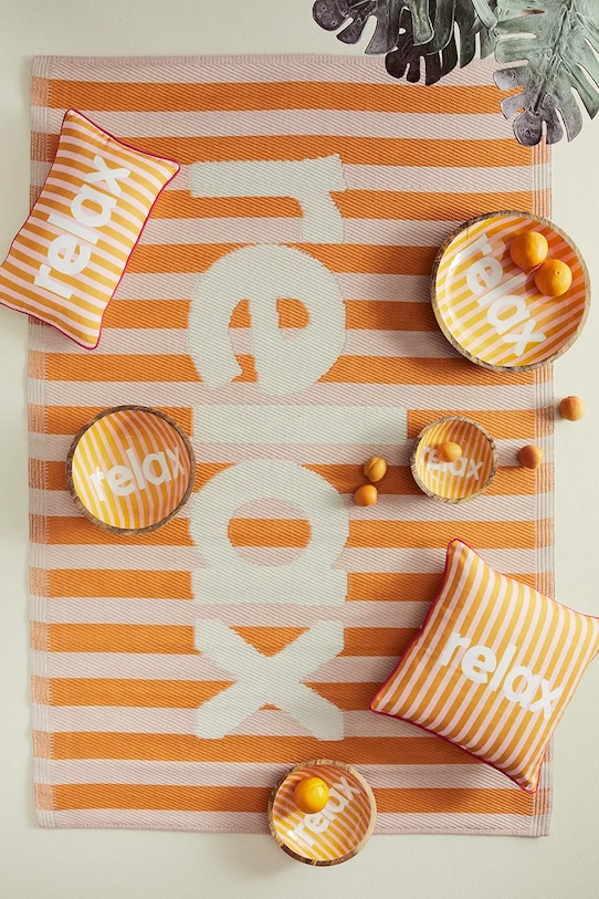 Bizzotto poduszka dekoracyjna z tworzywa sztucznego 45 x 45 cm 465252 multicolor AA00