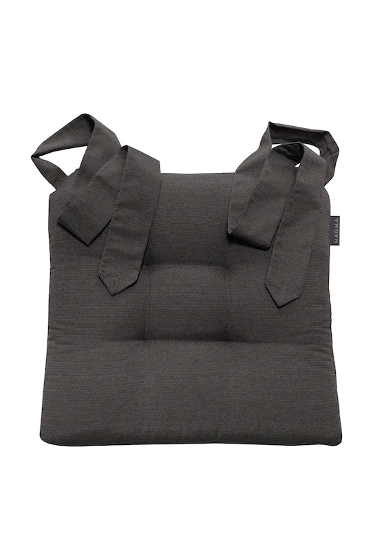 Magma poduszka na krzesło dekoracyjna z bawełną 42 x 46 x 7 cm czarny 36196.007