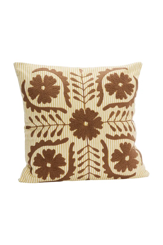 Madam Stoltz poszewka na poduszkę dekoracyjna bawełniana 45 x 45 cm multicolor 325.03A