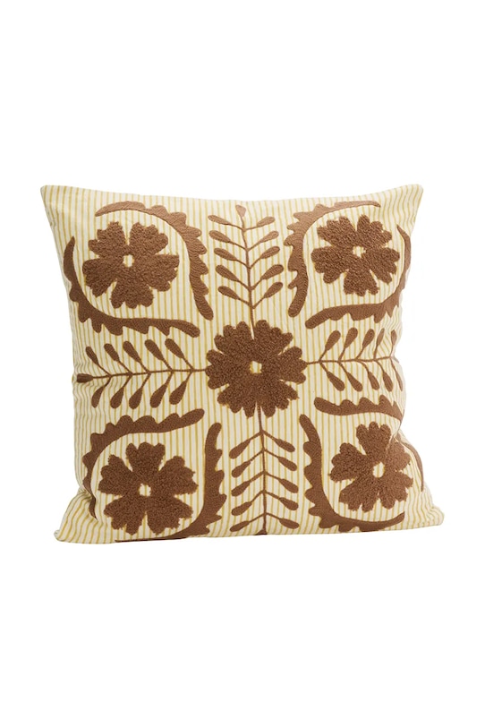 Madam Stoltz poszewka na poduszkę dekoracyjna bawełniana 45 x 45 cm multicolor 325.03A