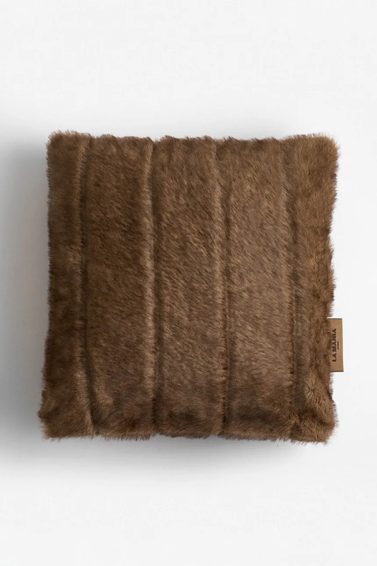 La Mania подушка декоративная из пластика 50 x 50 cm коричневый 5905549435175