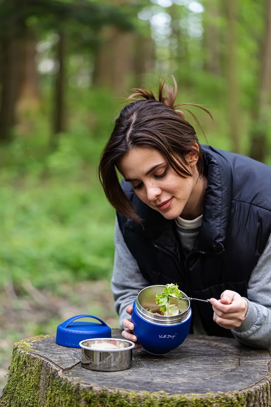 Vialli Design termos cu recipient și lingură Fuori 680 ml 0305