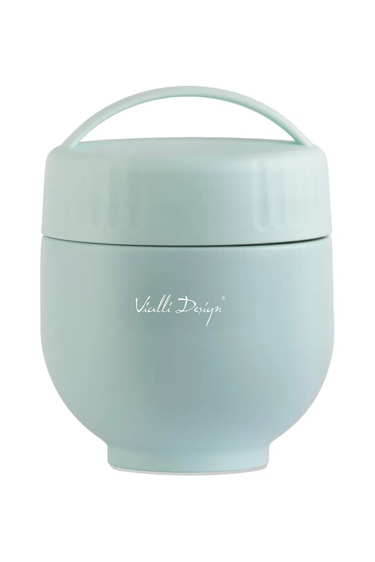 Термос с контейнером и ложкой Vialli Design Fuori 680 ml мультиколор 0312