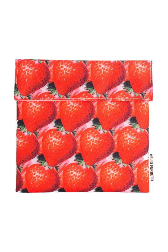 Helio Ferretti torba na przekąski Strawberry 18 x 18 cm czerwony 122720
