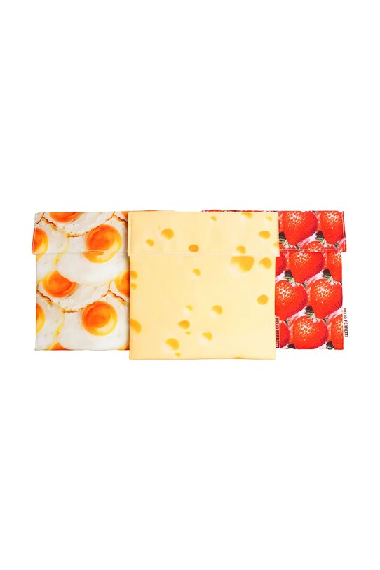 Σακούλα για σνακ Helio Ferretti Strawberry 18 x 18 cm 122720 κόκκινο AA00