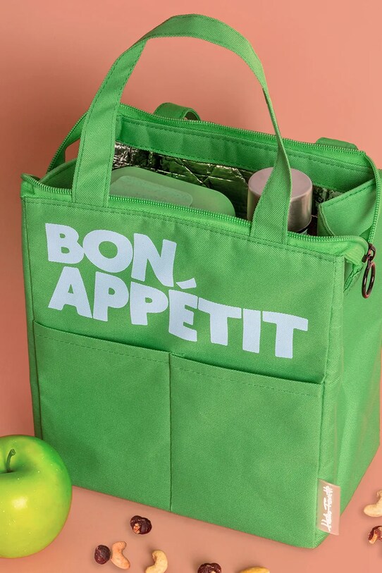 Bucătărie și bar Helio Ferretti geantă de prânz Bon Appetite 122708 verde