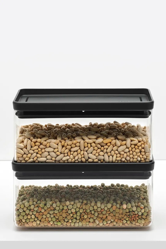 Posoda za shranjevanje Brabantia 1,5 l siva 229923