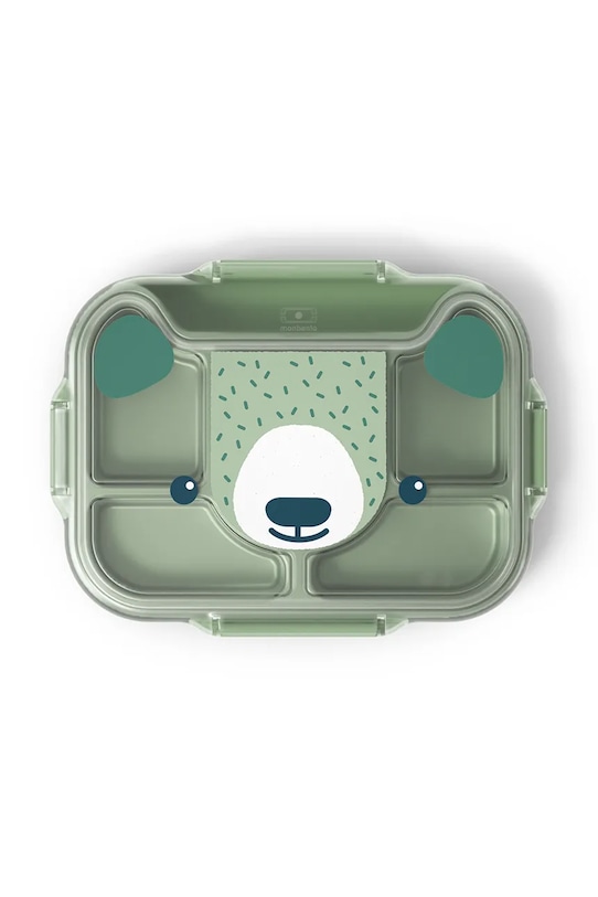 Kuhinja in bar Otroška škatla za kosilo Monbento 58284097 zelena