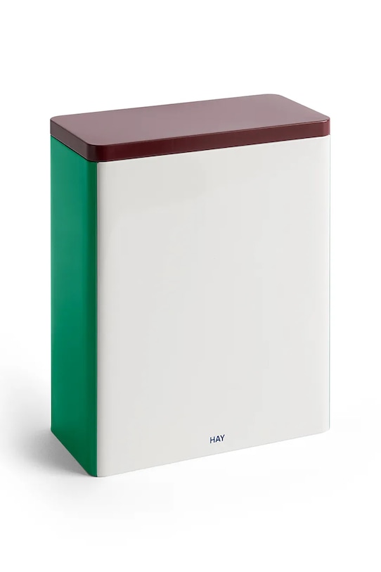 HAY pojemnik z pokrywką Tin Container XL/20 x 10 x 24 cm multicolor AE360.A604.AT52