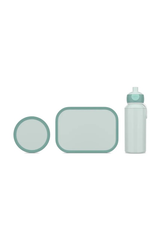 Mepal zestaw dziecięcy lunchbox i butelka Campus 750 ml 3-pack zielony 107410890300