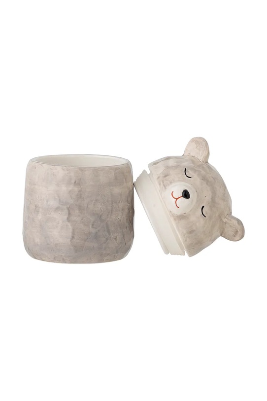 Bloomingville pojemnik z pokrywką Puk Jar 440 ml 82058542 szary AA00