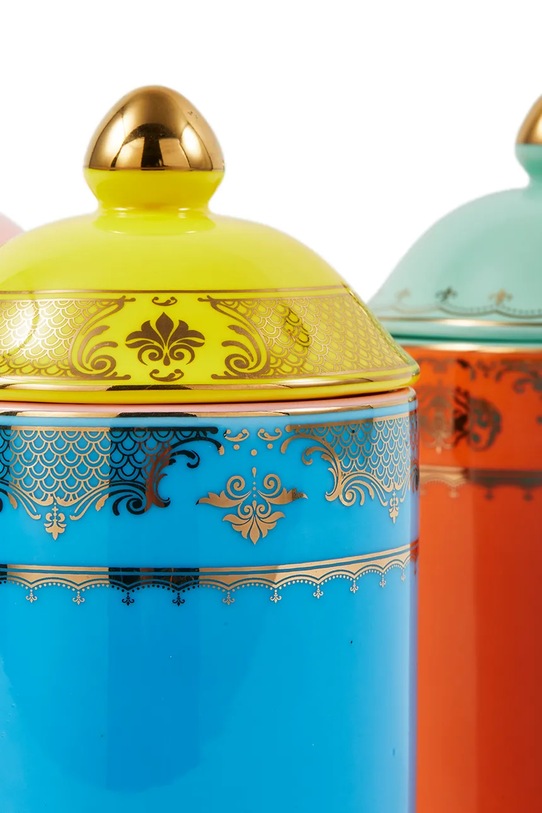 Kuchnia i bar Pols Potten pojemnik z pokrywką grandpa M/9,2 x 14 cm 230.400.666 pomarańczowy