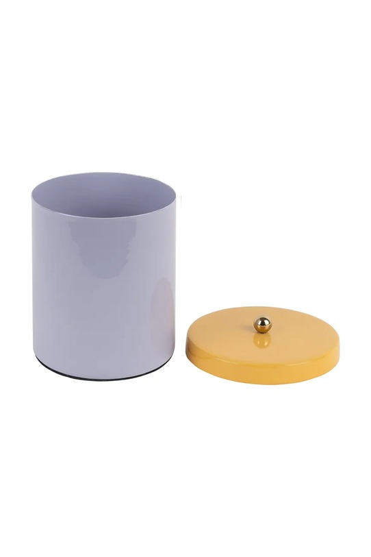 Present Time pojemnik z pokrywką Double Funky 10 x 12 cm PT4313PU zielony AA00