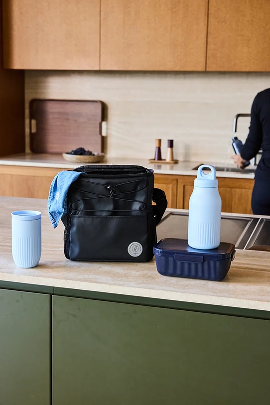 Sagaform lunchbox do żywności z tworzywa sztucznego granatowy 5018758