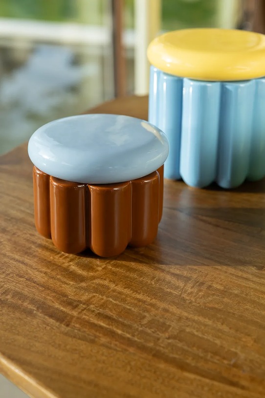 &k Amsterdam pojemnik do przechowywania z dolomitu 10,5 cm 1522.05 multicolor AA00