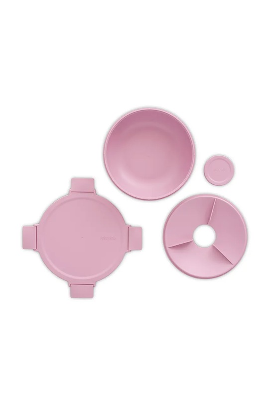 Kuchnia i bar Brabantia lunchbox do żywności z tworzywa sztucznego 1,3 l 241901 różowy