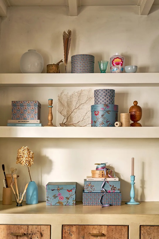 Pip Studio staklenka za pohranu od porculana 1,5 l šarena 51009043