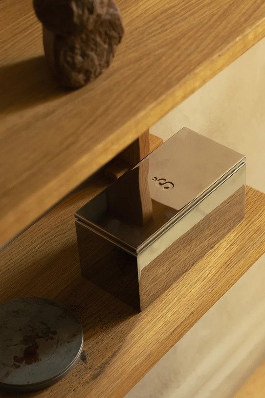 Kuhinja i bar Sjostrand spremnik od nehrđajućeg čelika 7,5 x 7 x 16 cm AS.DU.CC.ST siva