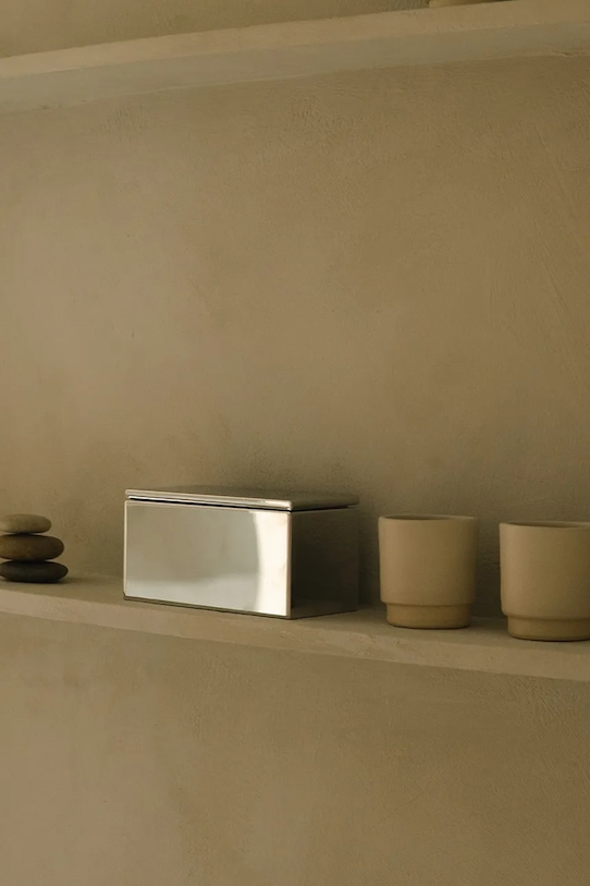 Sjostrand spremnik od nehrđajućeg čelika 7,5 x 7 x 16 cm siva AS.DU.CC.ST