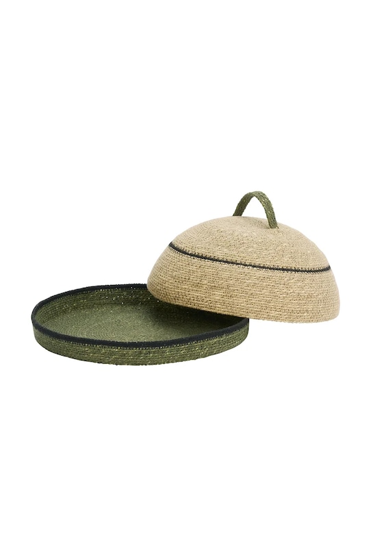 Madam Stoltz osłona na żywność z trawy morskiej 30 x 13 cm DCI.1265 multicolor AA00