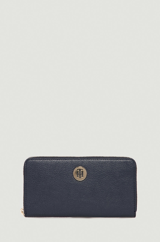 Tommy Hilfiger - Portfel imitacja skóry licowej granatowy AW0AW08603.NOS