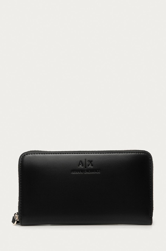Armani Exchange - Peňaženka imitácia kože čierna 948068.CC795.NOS