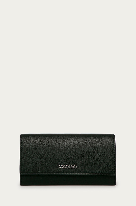 Calvin Klein - Portfel imitacja skóry licowej czarny K60K607453.NOS