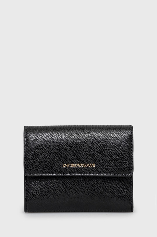 Peňaženka Emporio Armani imitácia kože čierna Y3H185.YH15A.NOS