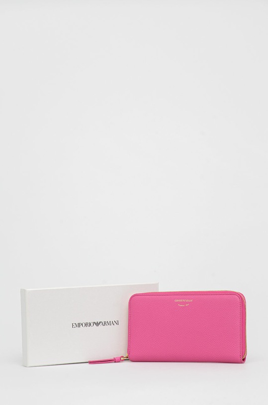 Emporio Armani portfel Y3H168.YFW9B.NOS różowy Y3H168.YFW9B.NOS