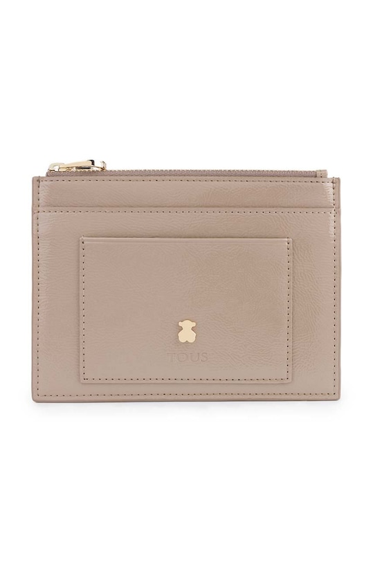 Портмоне Tous изкуствена кожа бежов 2001185948