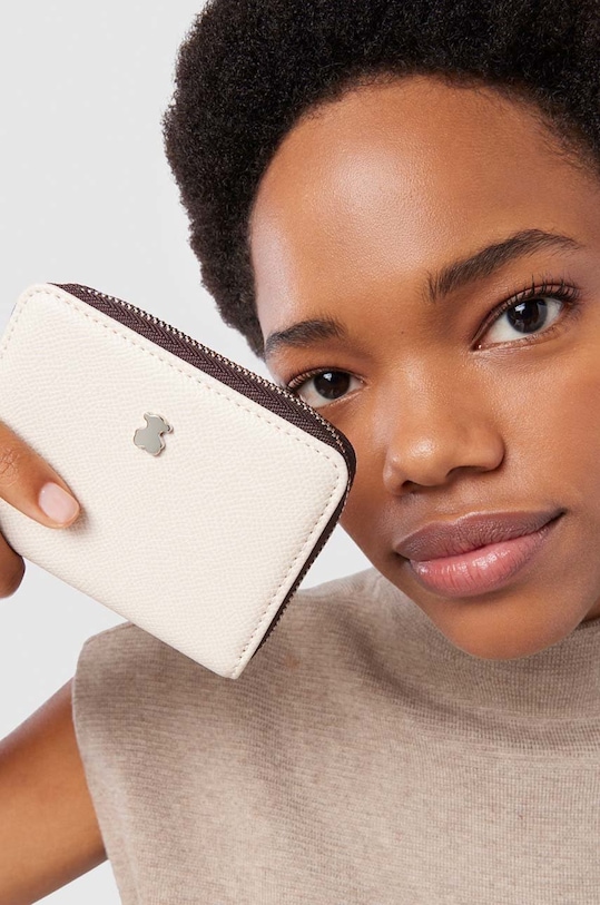 Tous portfel New Dubai Change beżowy 2001690001