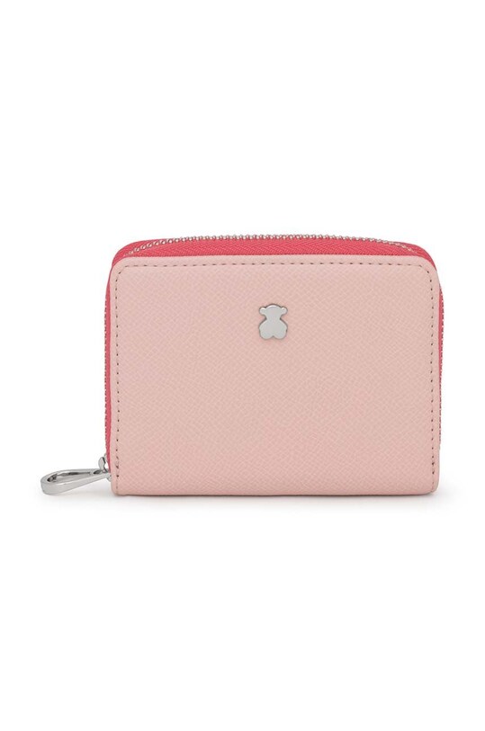 Tous portofel imitatie de piele roz 2001690013