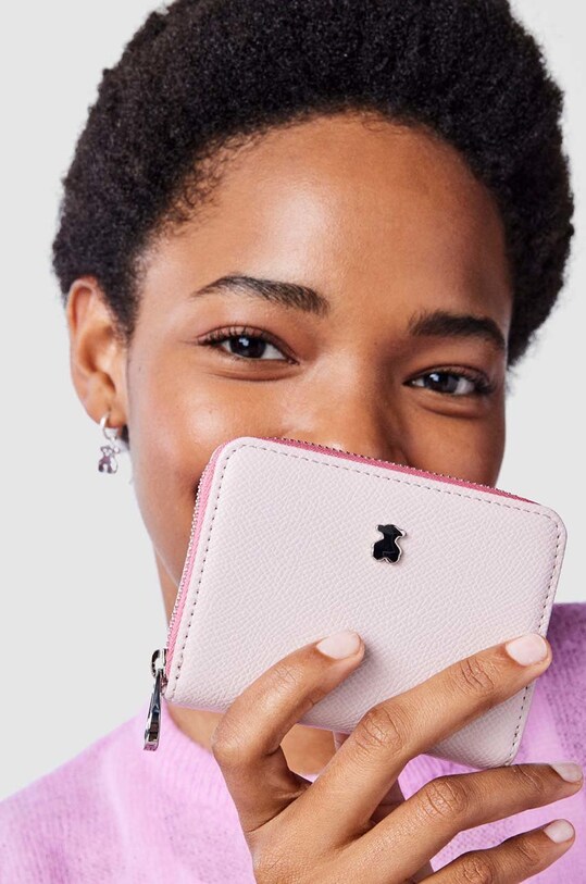 Tous portfel New Dubai Saffiano różowy 2001690013