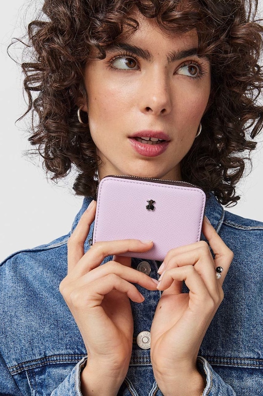 Tous portfel New Dubai Saffiano różowy 2001690029