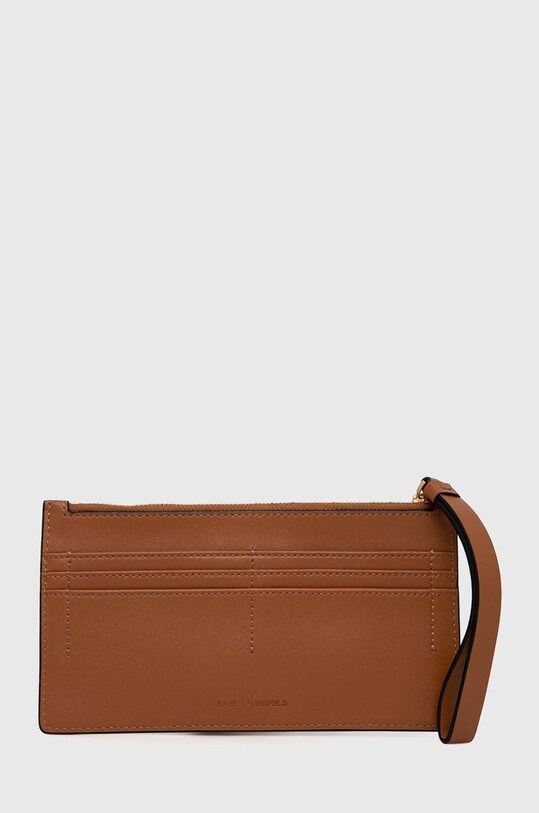 Accesorii Karl Lagerfeld carcasa din piele 231W3218 maro