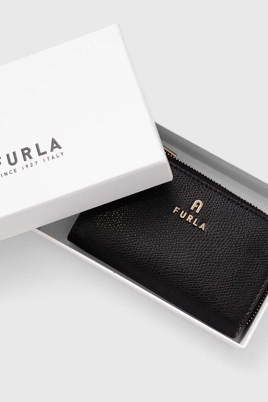 Furla etui na klucze skórzane Camelia czarny WR00435.ARE000.O6000