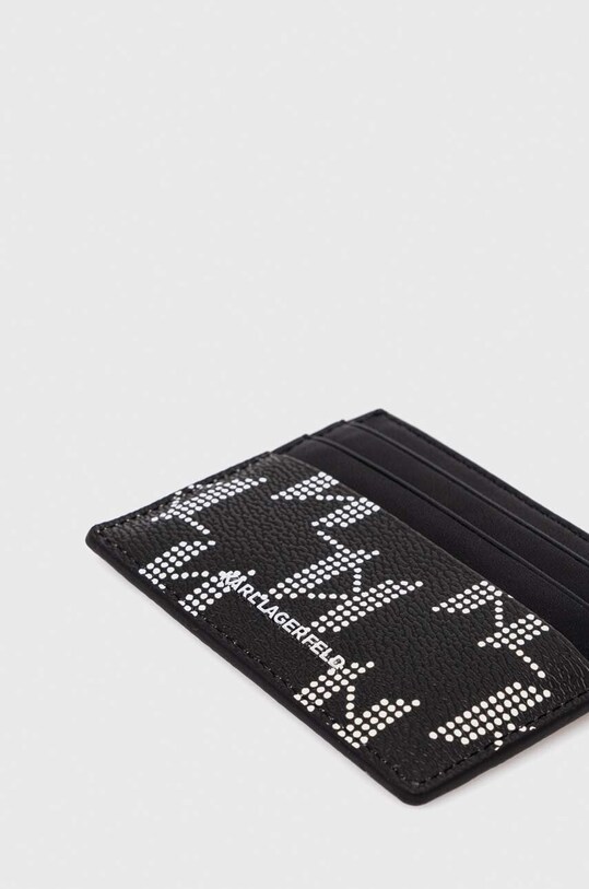 Puzdro na karty Karl Lagerfeld 240W3240 čierna AA00