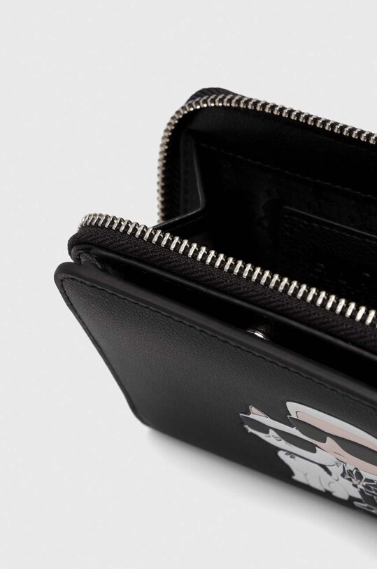 Doplňky Kožená peněženka Karl Lagerfeld 240W3259 černá