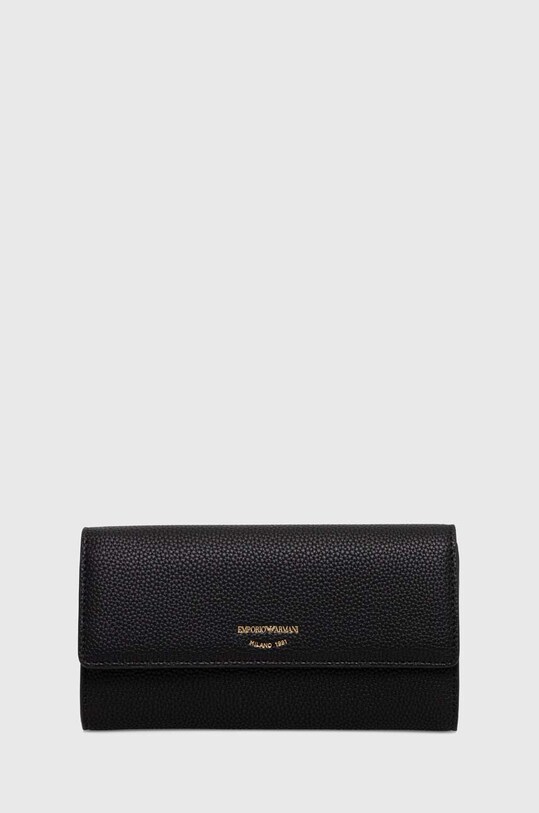 Кошелек Emporio Armani синтетический чёрный Y3H170.YVZ7B.NOS