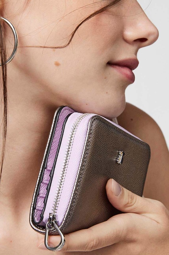 Tous portfel New Dubai Saffiano 2001689955 srebrny