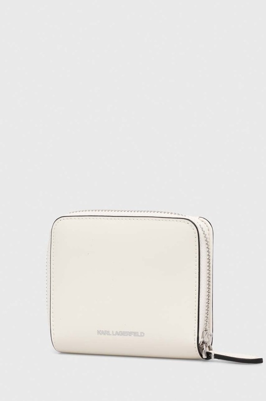 Karl Lagerfeld portfel skórzany 241W3202 biały AA00