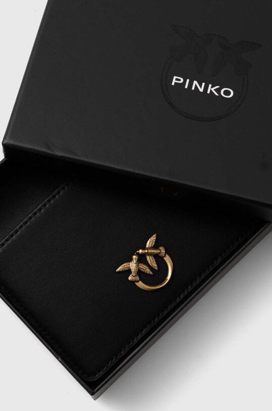 Accessori Pinko portacarte in pelle 102748.A0F1 nero