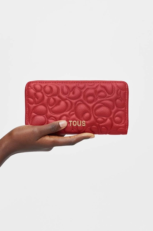 Kožená peněženka Tous červená 2002021117
