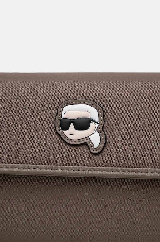 Karl Lagerfeld portfel brązowy 245W3218