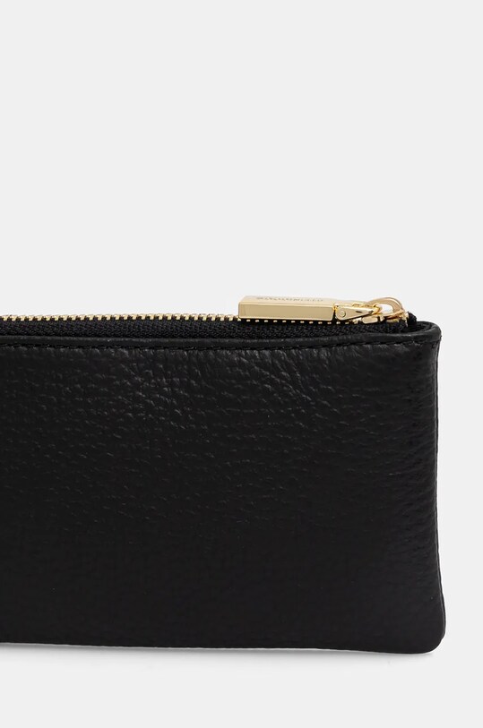 Coccinelle husa de chei din piele METALLIC SOFT E2.MW5.19.30.01 negru AW24