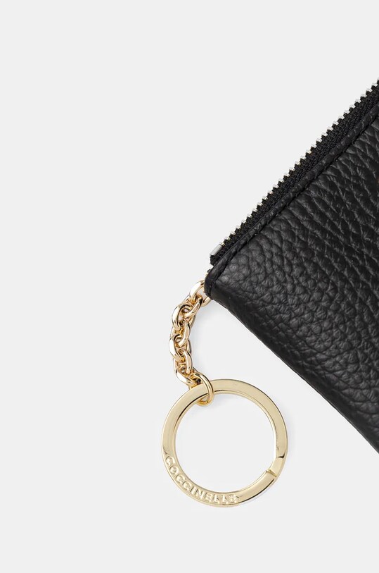 Accesorii Coccinelle husa de chei din piele METALLIC SOFT E2.MW5.19.30.01 negru