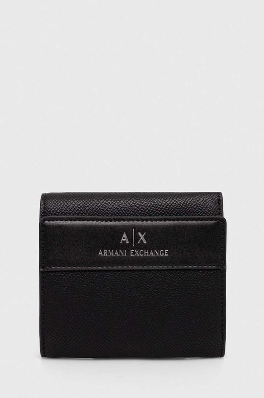 Armani Exchange portofel imitatie de piele negru 948530.4R755.NOS